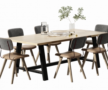 Modern Dining Table And Chairs-ID:169086932