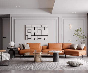 Modern A Living Room-ID:173480037