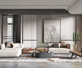 Modern A Living Room-ID:270029077