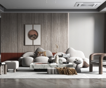 Modern A Living Room-ID:285599959