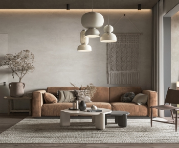 Wabi-sabi Style A Living Room-ID:913264043