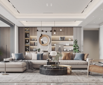 Modern A Living Room-ID:167413001