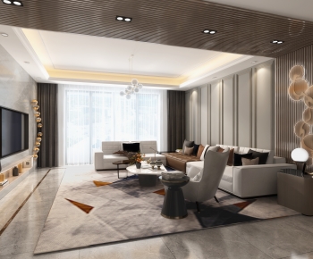 Modern A Living Room-ID:185952904