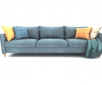 Modern Three-seat Sofa-ID:800108954