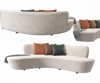 Modern Curved Sofa-ID:692630059
