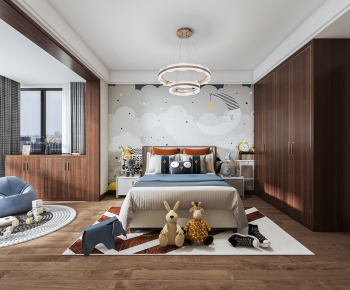 New Chinese Style Children's Room-ID:586522109
