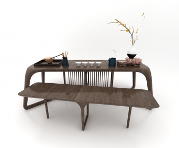 New Chinese Style Tea Tables And Chairs-ID:753396996