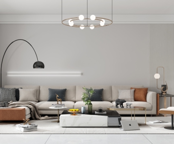 Modern A Living Room-ID:566229102