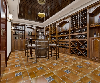 European Style Wine Cellar/Wine Tasting Room-ID:332298994