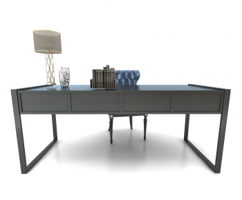 Modern Computer Desk And Chair-ID:924877888
