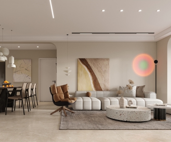 Wabi-sabi Style A Living Room-ID:113395938