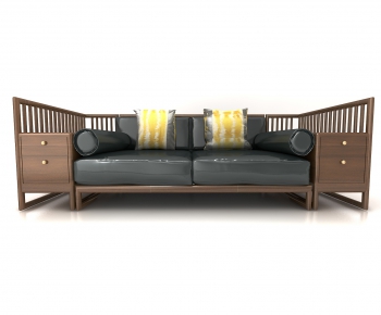 New Chinese Style A Sofa For Two-ID:908660927