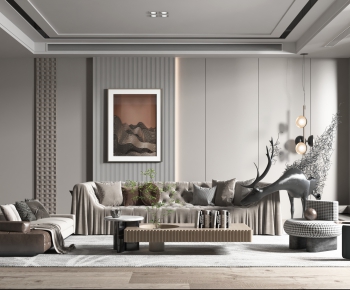 Modern A Living Room-ID:162822016