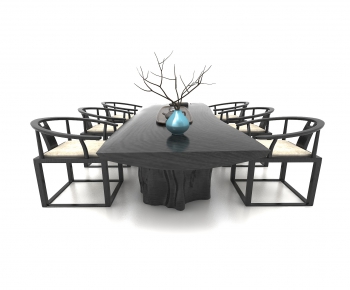 New Chinese Style Tea Tables And Chairs-ID:179819119