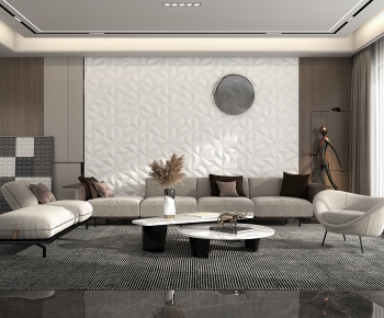 Modern A Living Room-ID:523713113