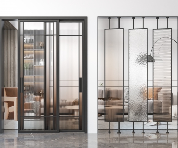 Modern Glass Screen Partition-ID:169058085