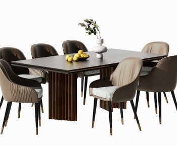 Modern Dining Table And Chairs-ID:924016007