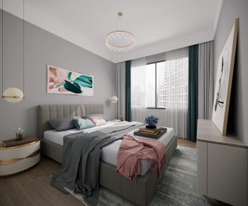 Nordic Style Bedroom-ID:629714971