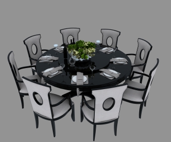 Modern Dining Table And Chairs-ID:569355013