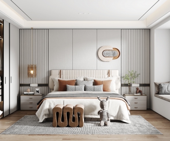 Modern Bedroom-ID:605398897