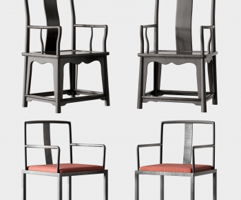 New Chinese Style Single Chair-ID:709063058