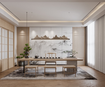New Chinese Style Tea House-ID:371081117