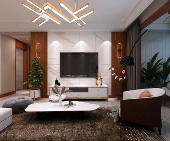 Modern A Living Room-ID:423618084