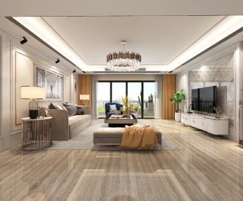 Modern A Living Room-ID:907183891