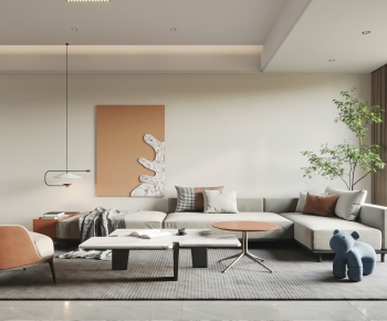 Modern A Living Room-ID:183413034