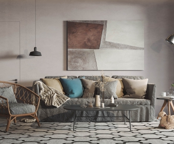 Nordic Style Sofa Combination-ID:957540995