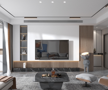 Modern A Living Room-ID:565540832