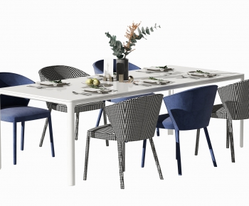 Modern Dining Table And Chairs-ID:886374007