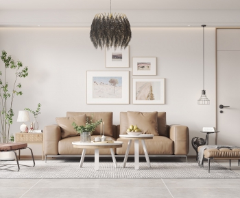 Nordic Style A Living Room-ID:397578958