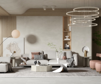 Modern A Living Room-ID:651177884