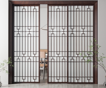 New Chinese Style Door-ID:467351916