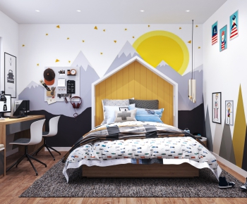 Modern Children's Room-ID:367656956