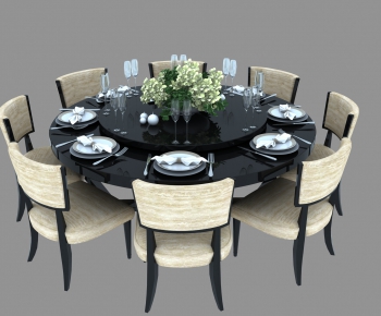 Modern Dining Table And Chairs-ID:462336061