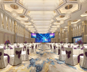 Modern Banquet Hall-ID:752389913