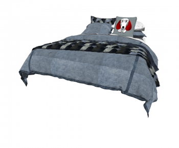 Modern Child's Bed-ID:795454037