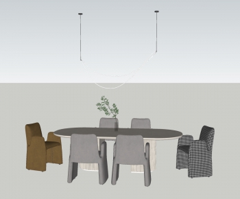 Modern Dining Table And Chairs-ID:705152996