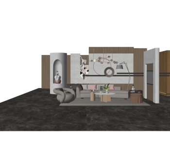 Modern A Living Room-ID:204353098