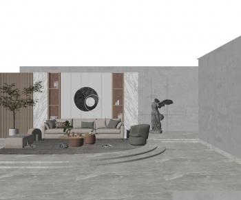 Modern A Living Room-ID:139849255