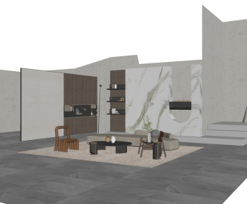 Modern A Living Room-ID:254439129