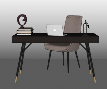 Modern Computer Desk And Chair-ID:316328055