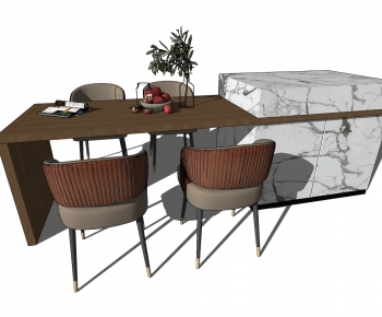 Modern Dining Table And Chairs-ID:100100067