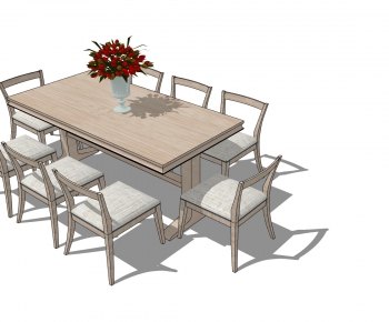 Modern Dining Table And Chairs-ID:370070939