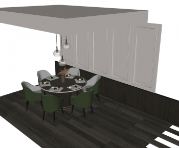 Modern Dining Room-ID:511332045