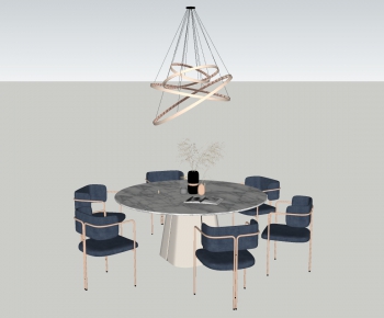 Modern Dining Table And Chairs-ID:721499921