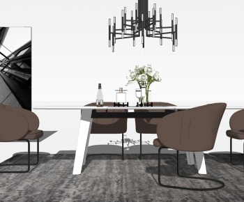 Modern Dining Table And Chairs-ID:157233006