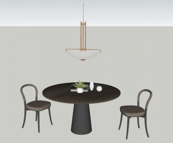 Modern Dining Table And Chairs-ID:805787093